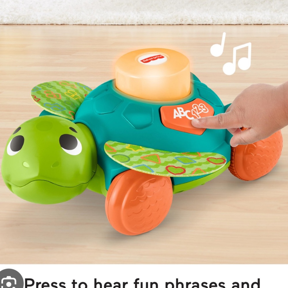 Fisher-Price Green Turtle Toy Linkimal
